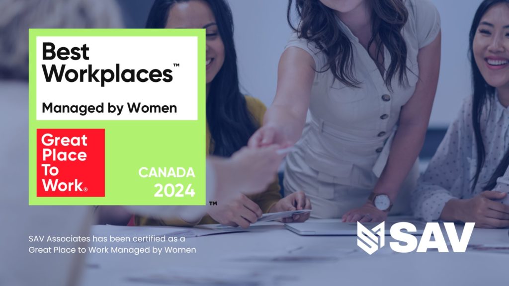 SAV Associates Celebrated as a Top Workplace Managed by Women in 2024